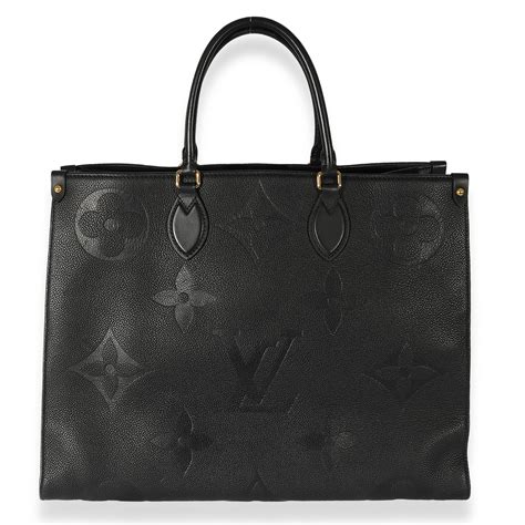 louis vuitton black empreinte